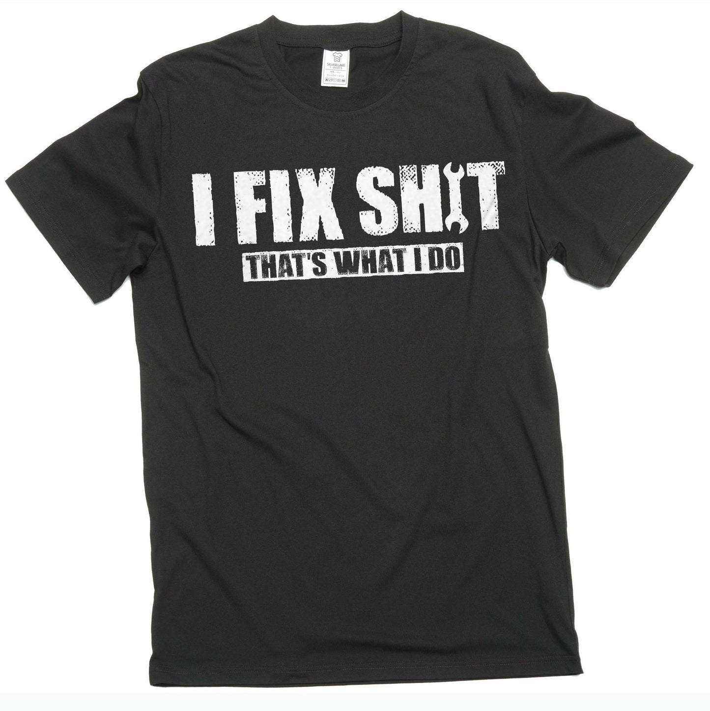 Men'S Funny DIY Garage T-Shirt I Fix Things Shirt Fathers Day Mechanic Shirt