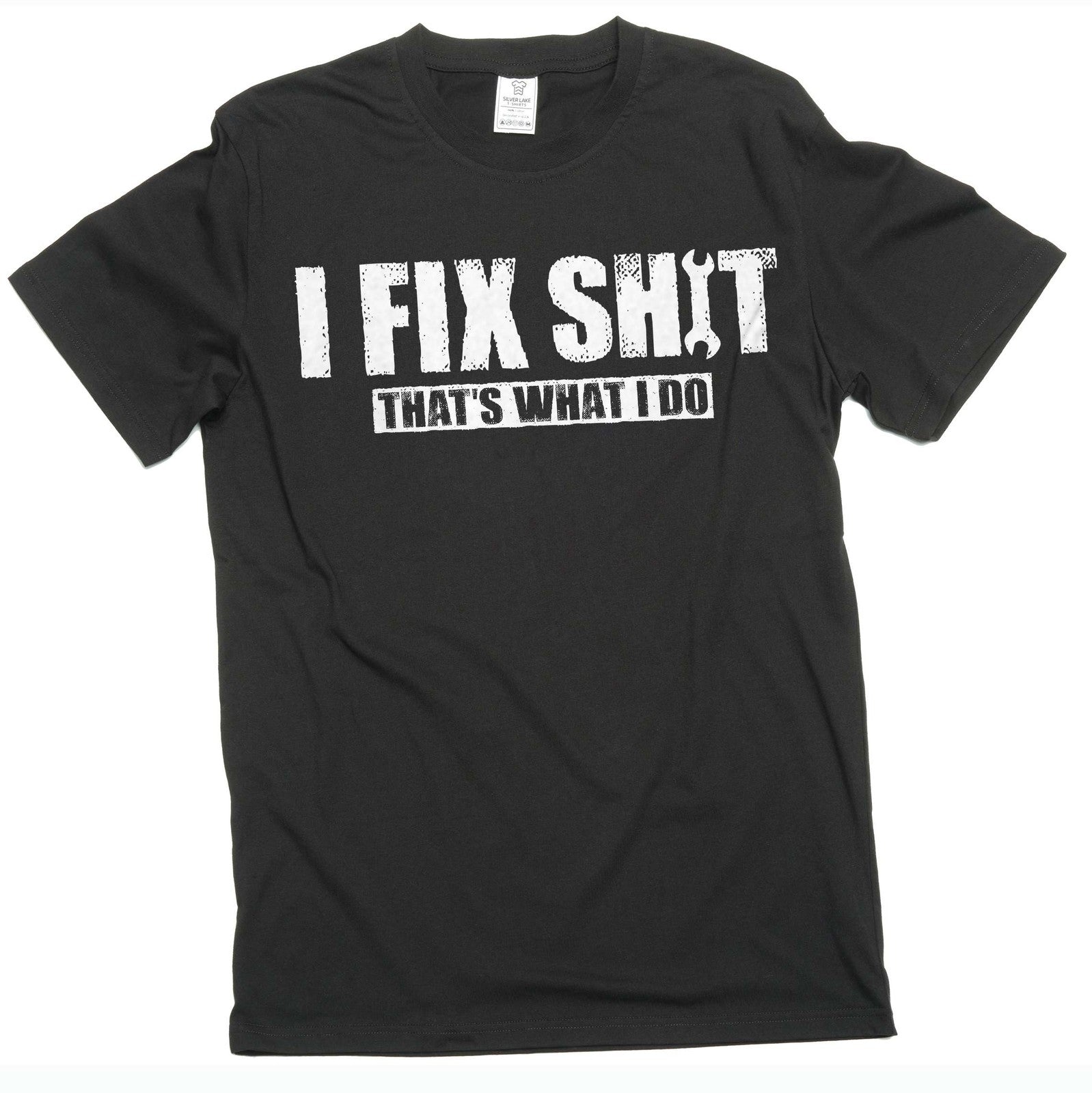 Men'S Funny DIY Garage T-Shirt I Fix Things Shirt Fathers Day Mechanic Shirt