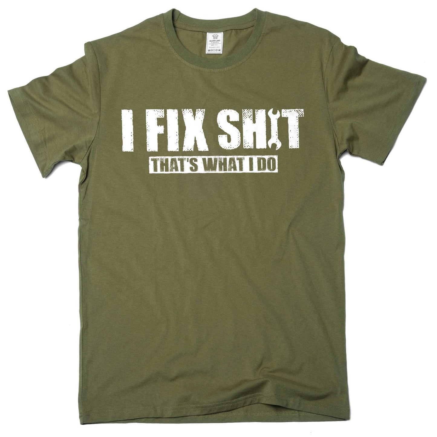 Men'S Funny DIY Garage T-Shirt I Fix Things Shirt Fathers Day Mechanic Shirt