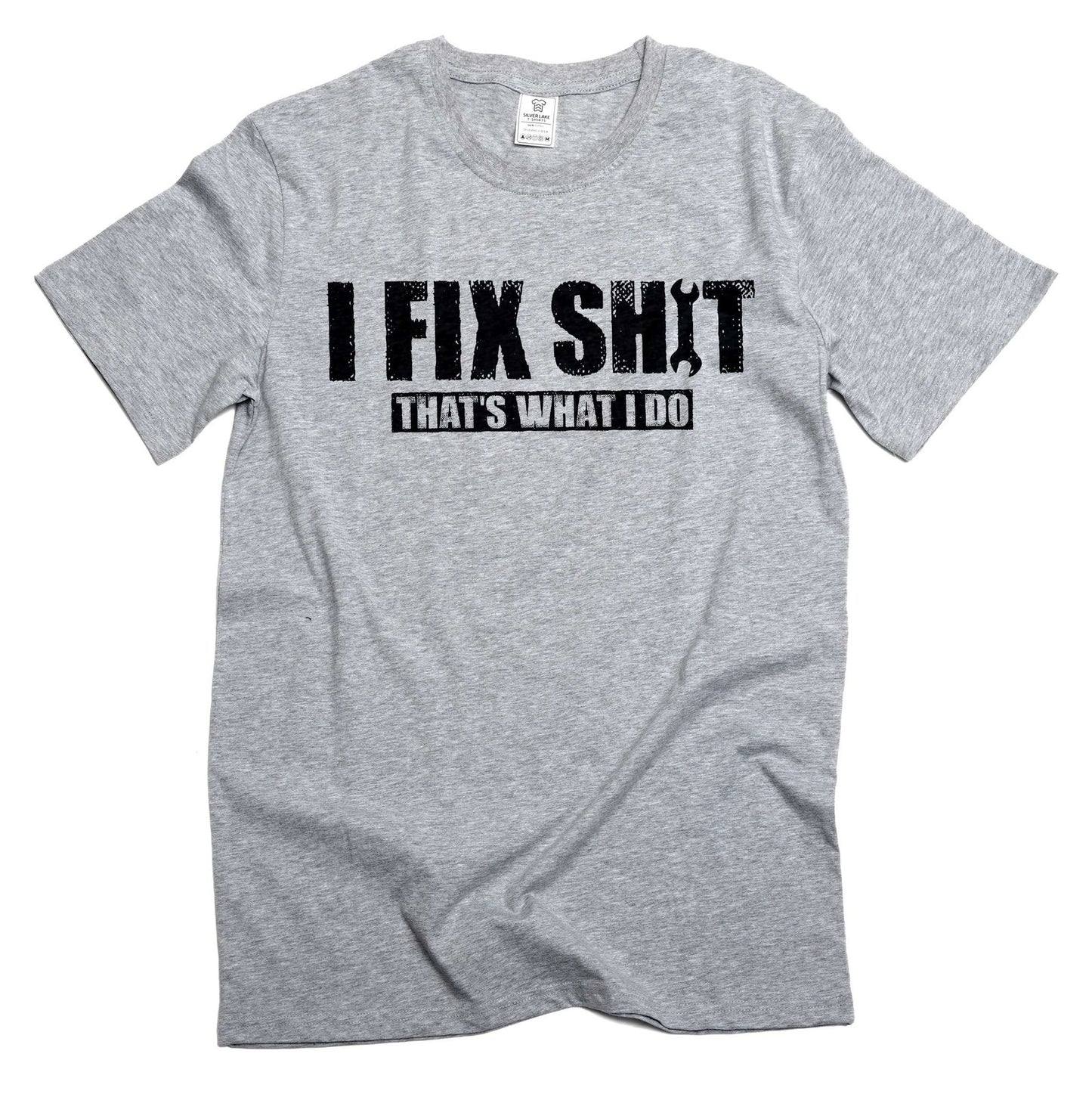 Men'S Funny DIY Garage T-Shirt I Fix Things Shirt Fathers Day Mechanic Shirt