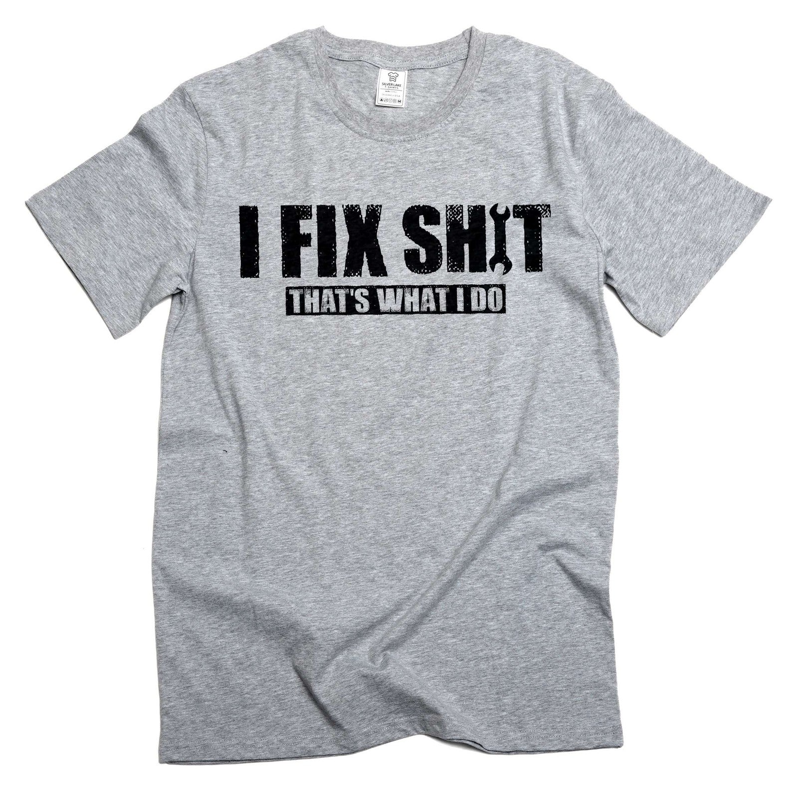Men'S Funny DIY Garage T-Shirt I Fix Things Shirt Fathers Day Mechanic Shirt