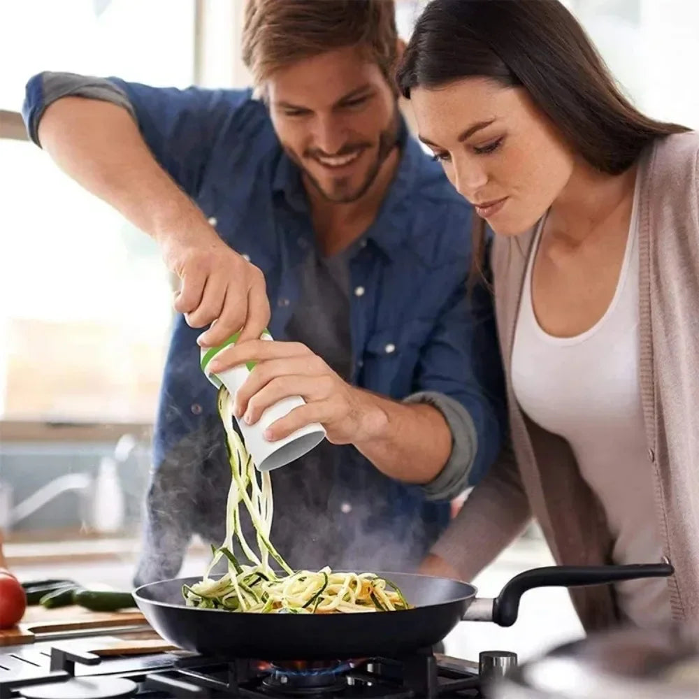 Heavy Duty Spiralizer Vegetable Slicer Vegetable Spiral Slicer Cutter Zucchini Pasta Noodle Spaghetti Maker Kitchen Items