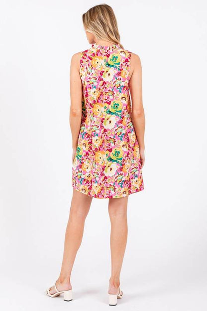 Floral Mini Dress