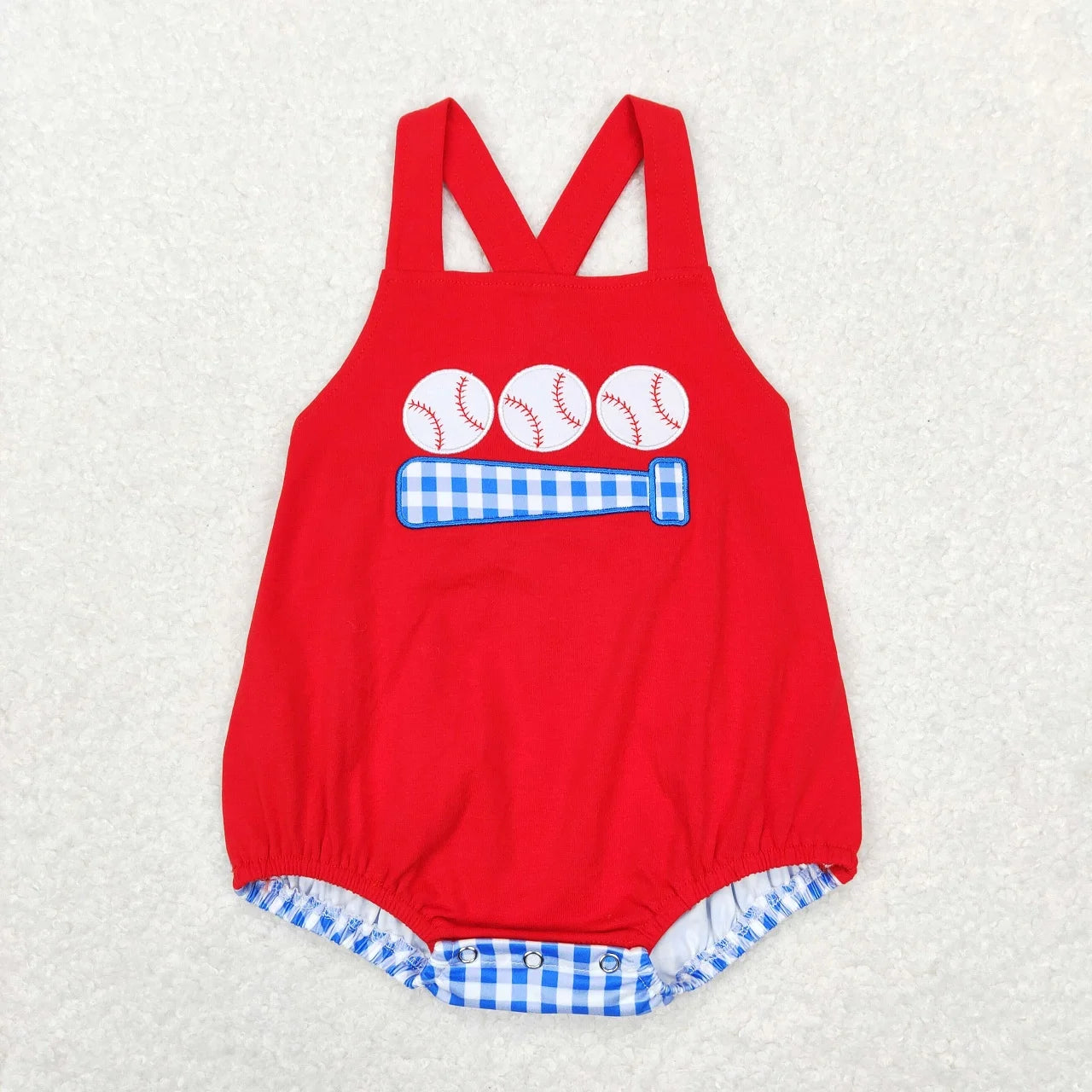 Wholesale Newborn Romper Floral Blue Jumpsuit Embroidery Chicken Toddler Kid Children Summer Matching Baby Boy Girl One-Piece